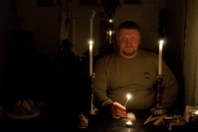 Подготовка к ритуалу приворота