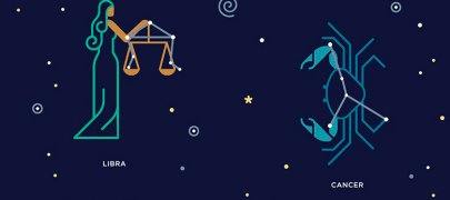 Совместимость Весов и Раков: воздушный покровитель и водный советник